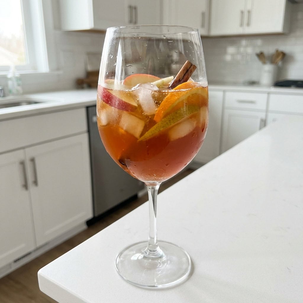 Pumpkin Spice Sangria Cocktail Recipe