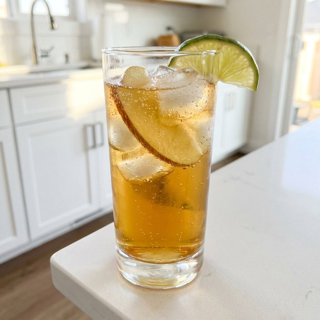 Rum and Cider with Ginger Cocktail Recipe