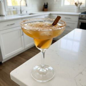 Spiced Apple Cider Margarita Cocktail Recipe