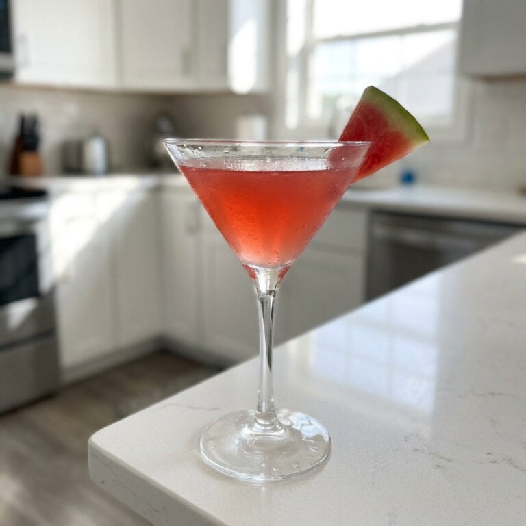 Watermelon Martini Cocktail Recipe