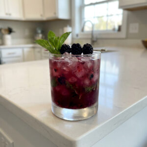 Winter Bourbon Smash Cocktail Recipe