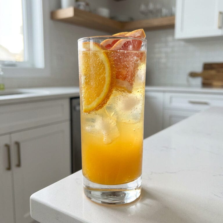 Winter Citrus Spritz Mocktail Recipe