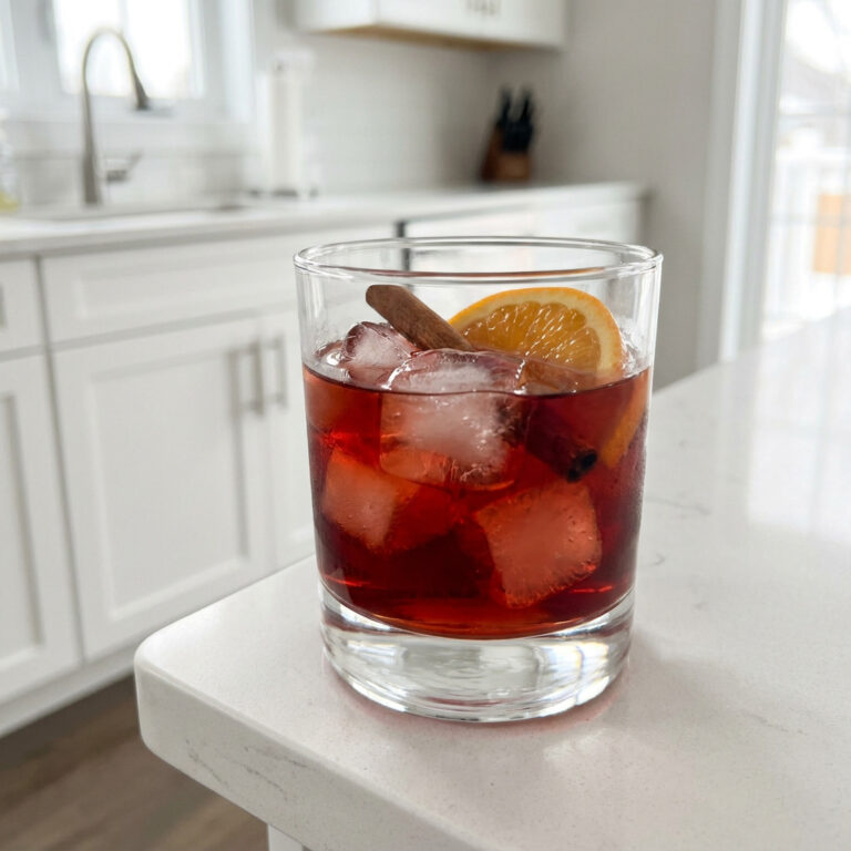 Winter Spiced Negroni Cocktail Recipe