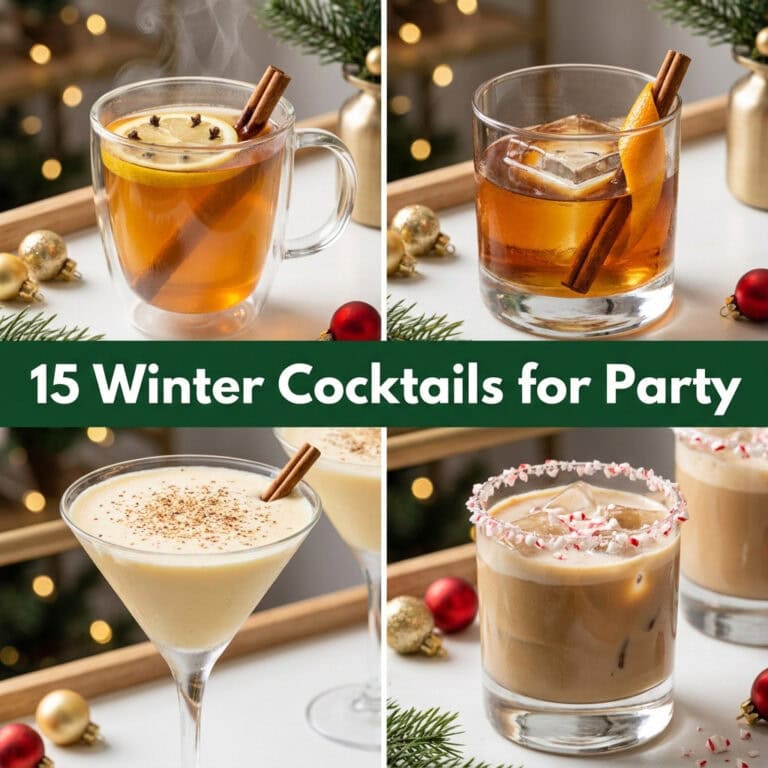 15 Winter Cocktails for Party