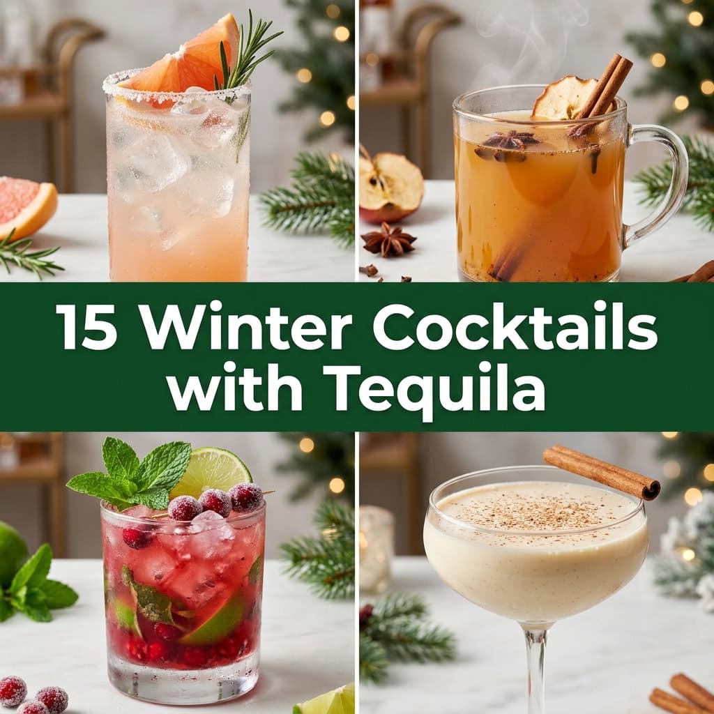 15 Winter Cocktails with Tequila