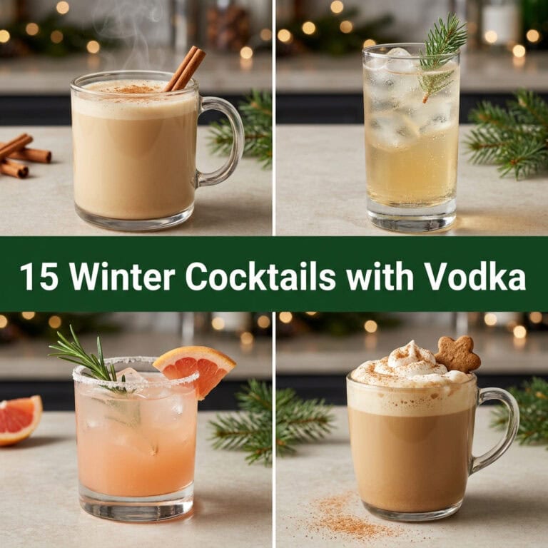 15 Winter Cocktails with Vodka