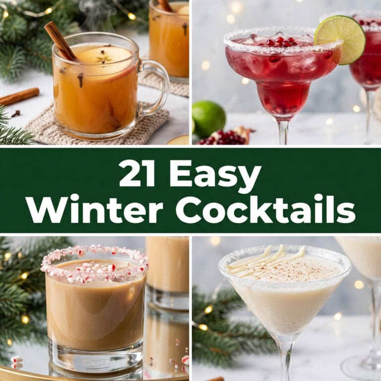 21 Easy Winter Cocktails