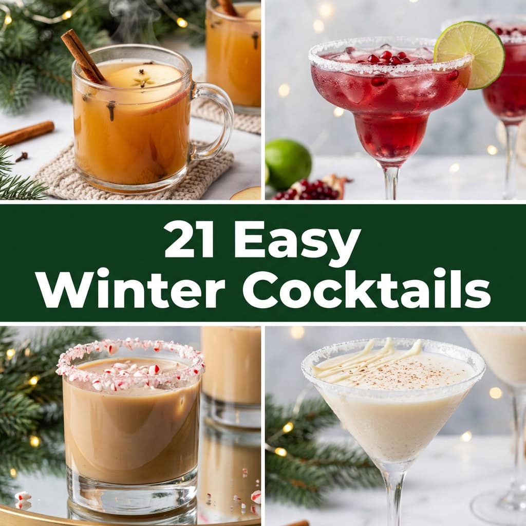 21 Easy Winter Cocktails