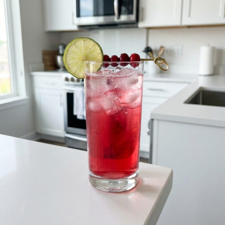 Aperol Cranberry Cooler Cocktail Recipe