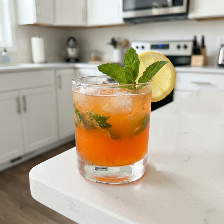 Aperol Ginger Smash Cocktail Recipe