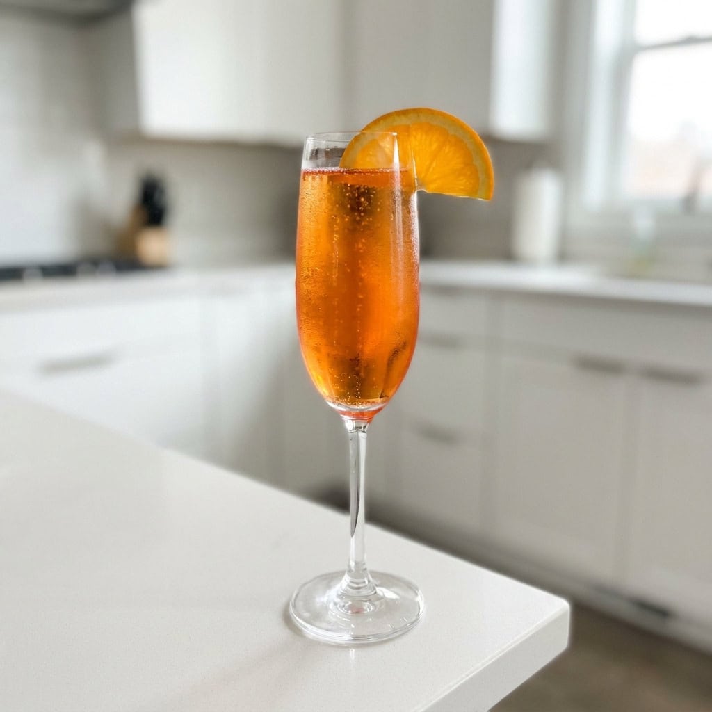 Aperol Winter Mimosa Cocktail Recipe