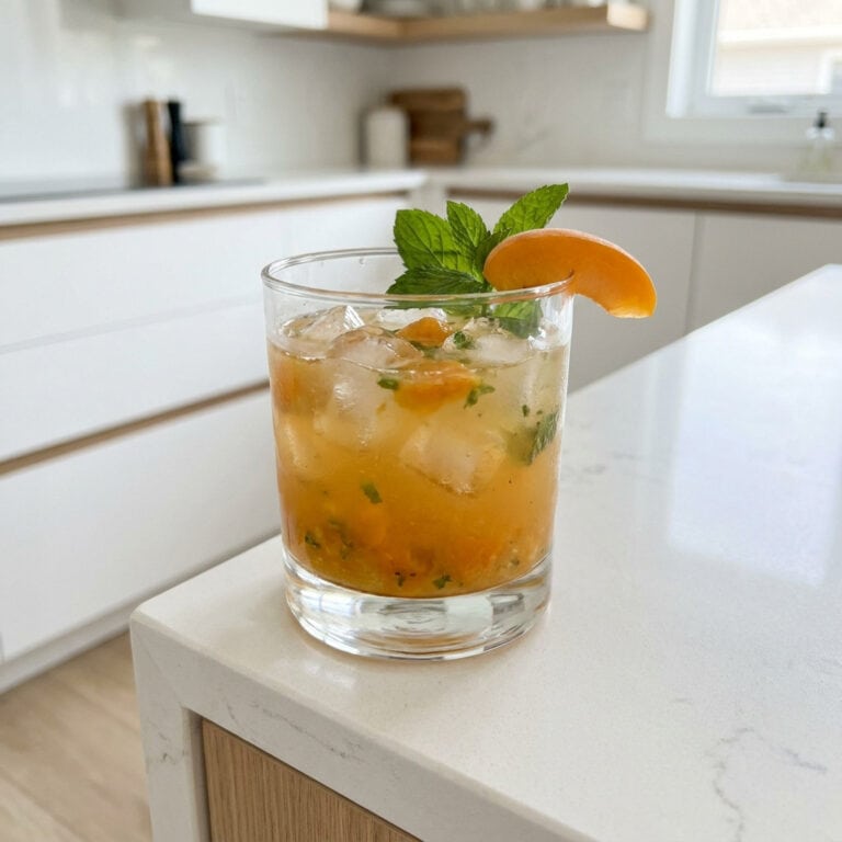 Apricot Smash Cocktail Recipe