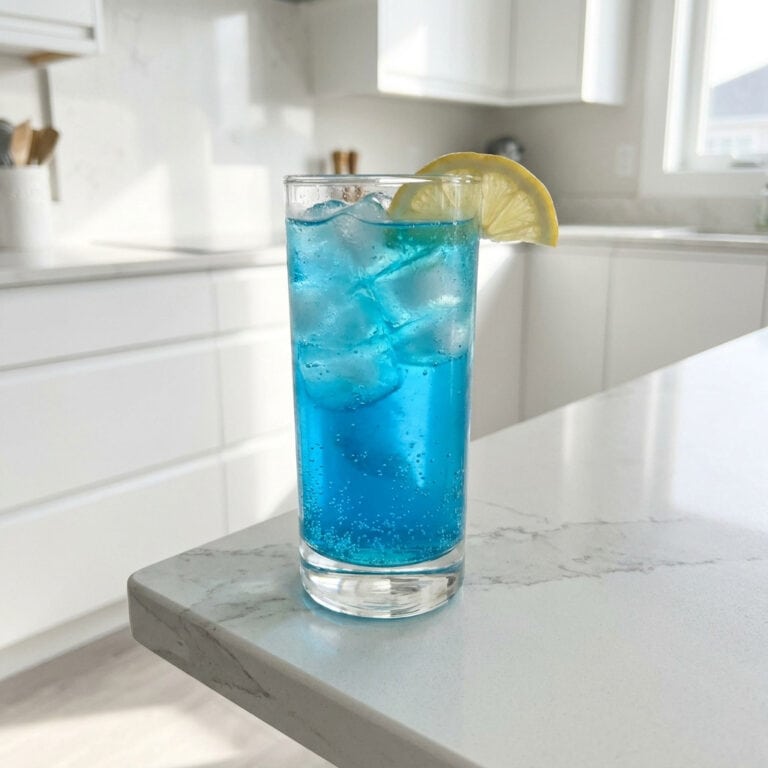 Arctic Blue Fizz Cocktail Recipe