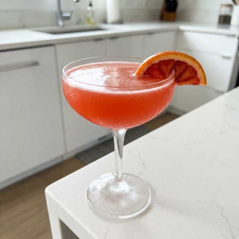 Blood Orange Gimlet Cocktail Recipe
