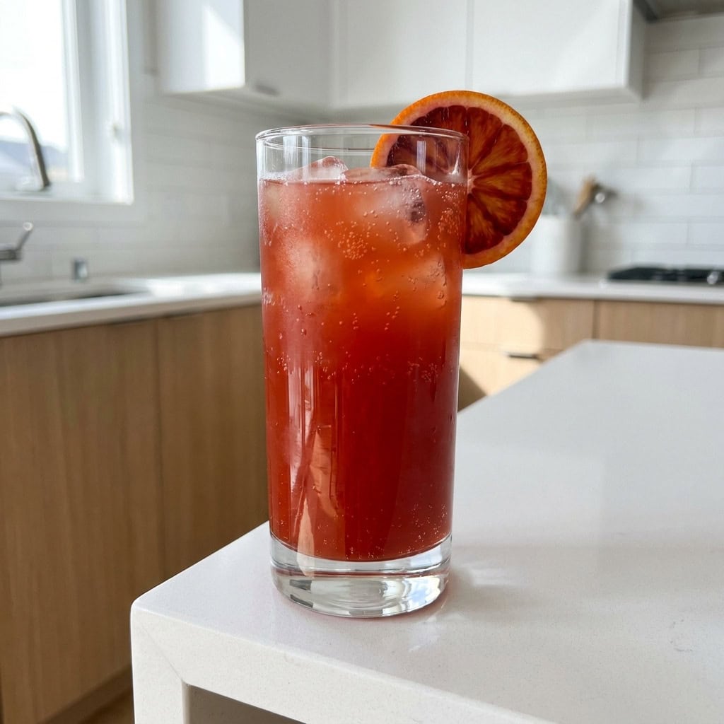 Blood Orange Sour Mocktail Recipe