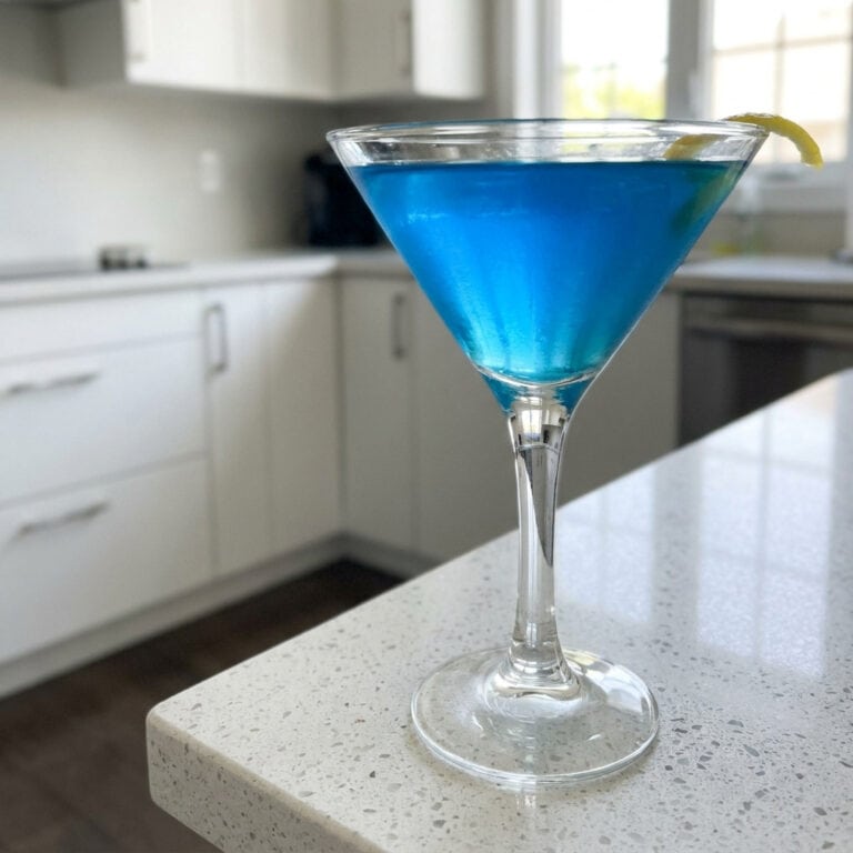 Blue Ice Martini Cocktail Recipe