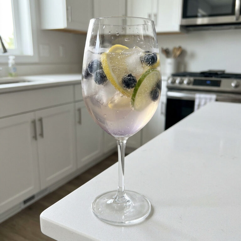 Blueberry Blizzard Sangria Cocktail Recipe