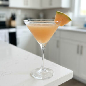 Cantaloupe Martini Cocktail Recipe
