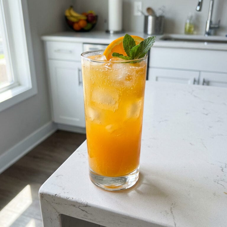 Cardamom Orange Glow Mocktail Recipe