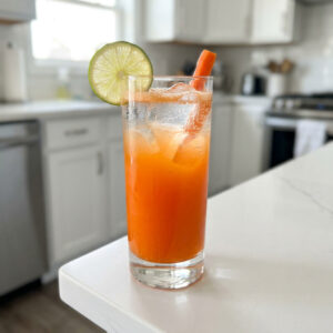 Carrot Ginger Refresher Mocktail Recipe