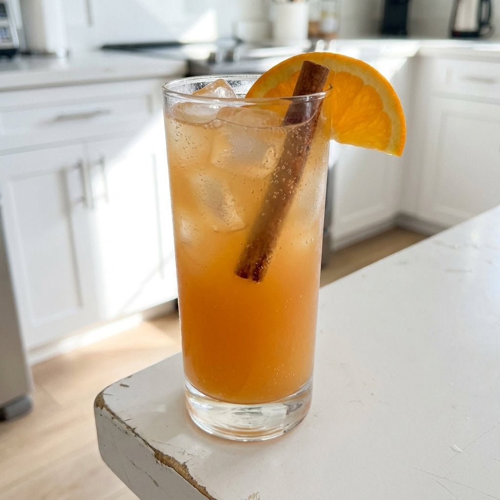 Cinnamon Orange Twist Mocktail Recipe