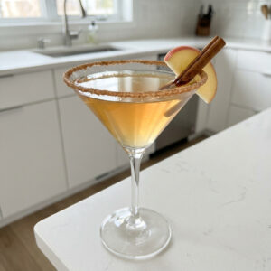 Cinnamon Sugar Martini Cocktail Recipe