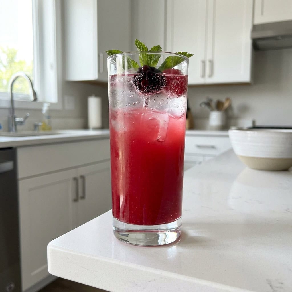 Citrus Berry Blast Mocktail Recipe