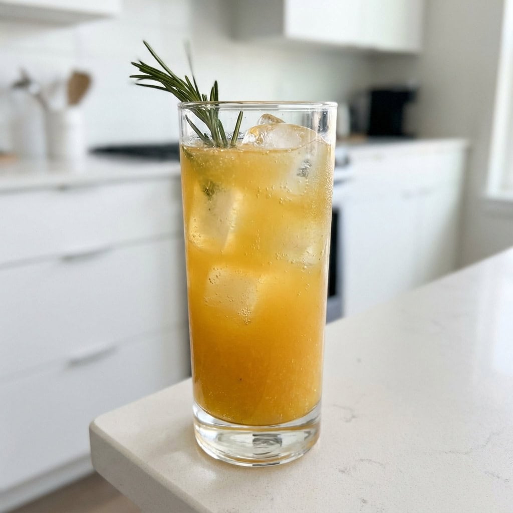 Citrus Rosemary Delight Mocktail Recipe