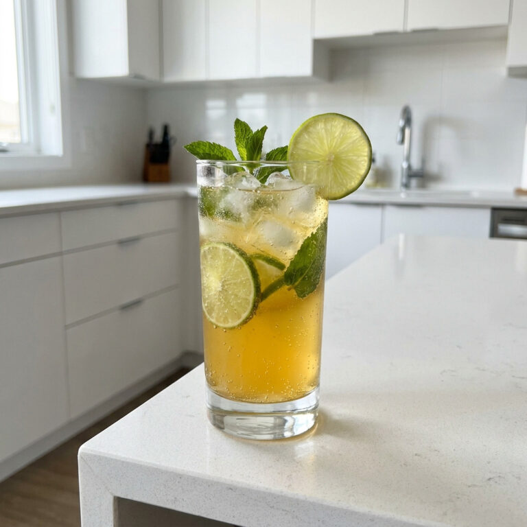 Citrus Sunshine Mojito Mocktail Recipe