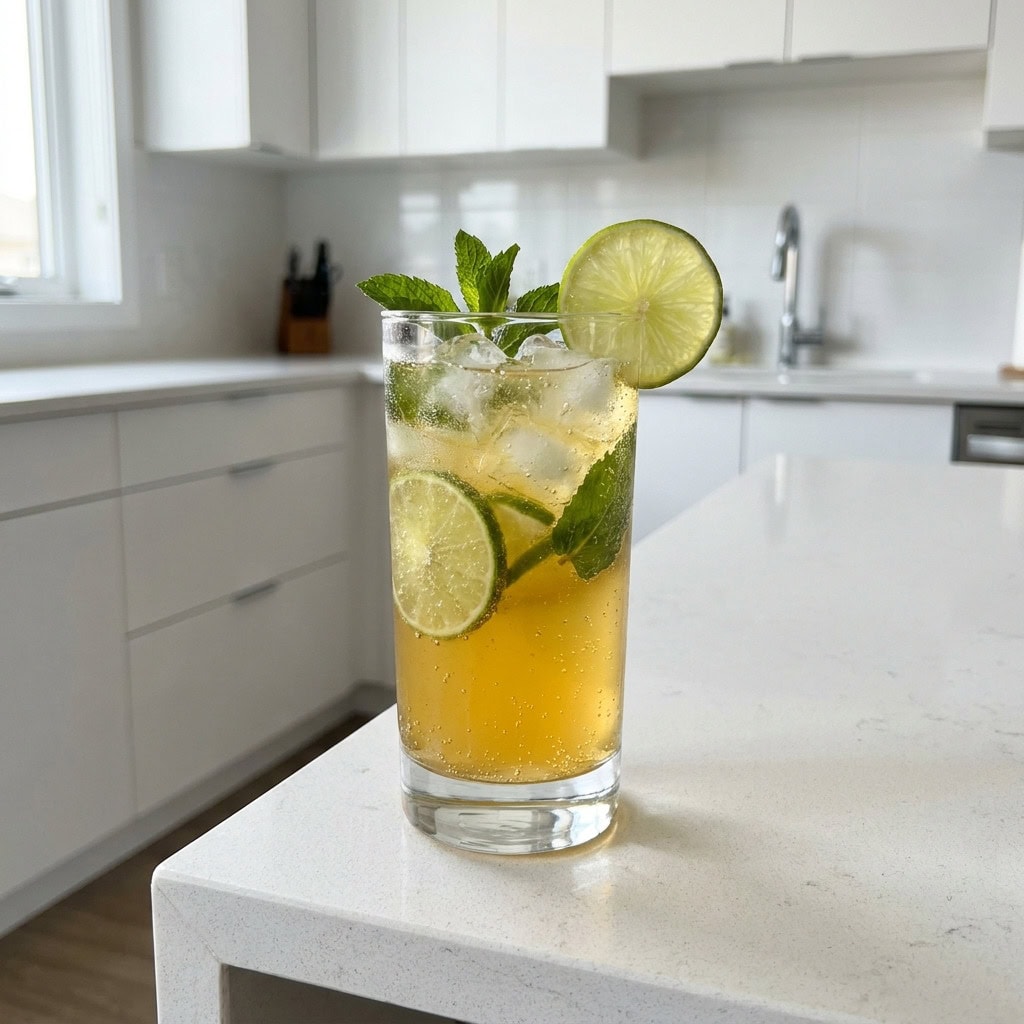 Citrus Sunshine Mojito Mocktail Recipe