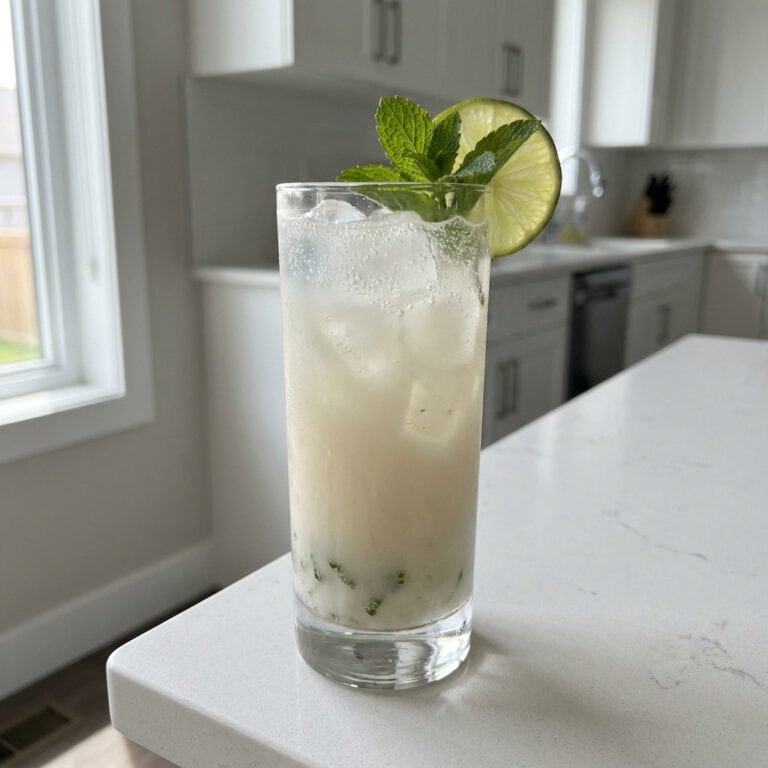 Coconut Mojito Delight Mocktail Recipe