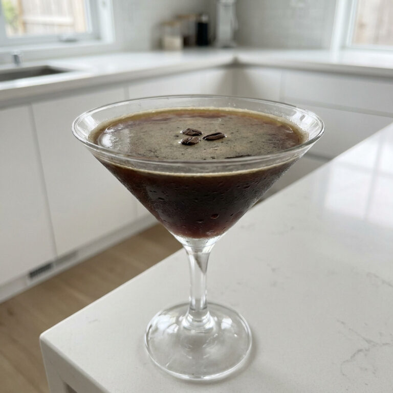 Coffee Liqueur Martini Cocktail Recipe