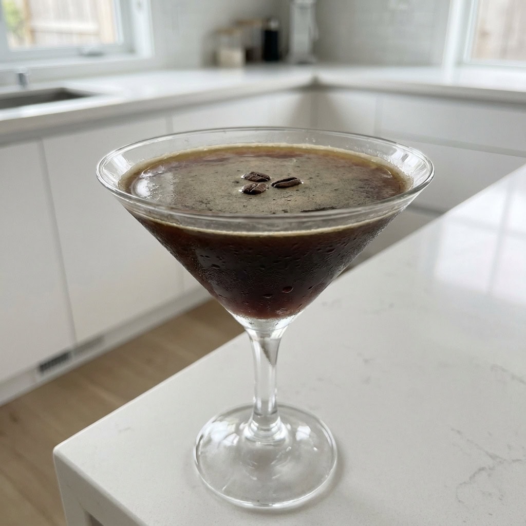 Coffee Liqueur Martini Cocktail Recipe