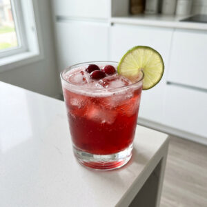 Cranberry Gin Fizz Cocktail Recipe