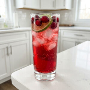 Cranberry Sparkler Mocktail Recipe