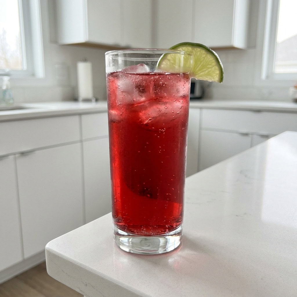 Cranberry Vodka Spritzer Cocktail Recipe