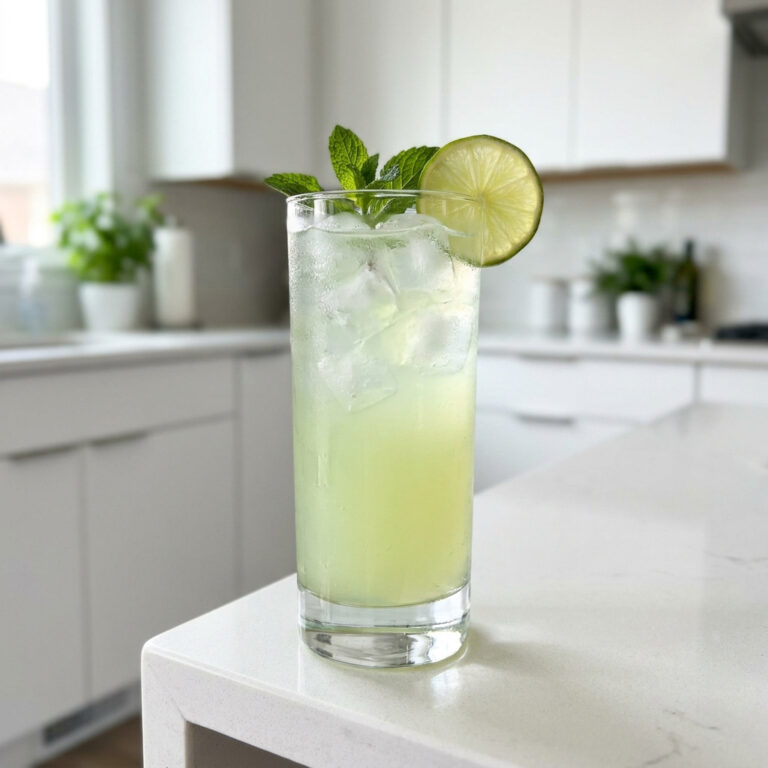Cucumber Mint Cooler Mocktail Recipe