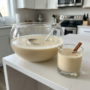 Eggnog Punch Cocktail Recipe