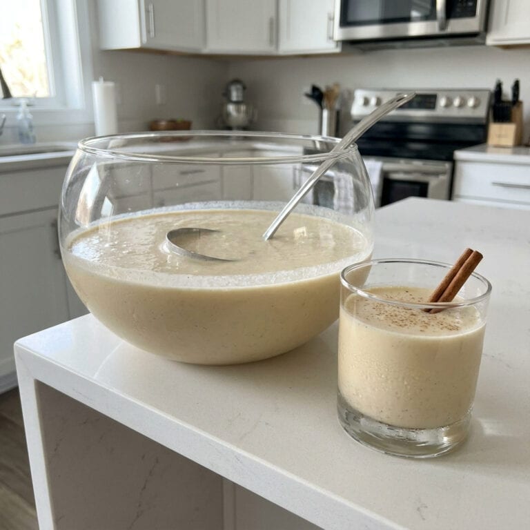 Eggnog Punch Cocktail Recipe