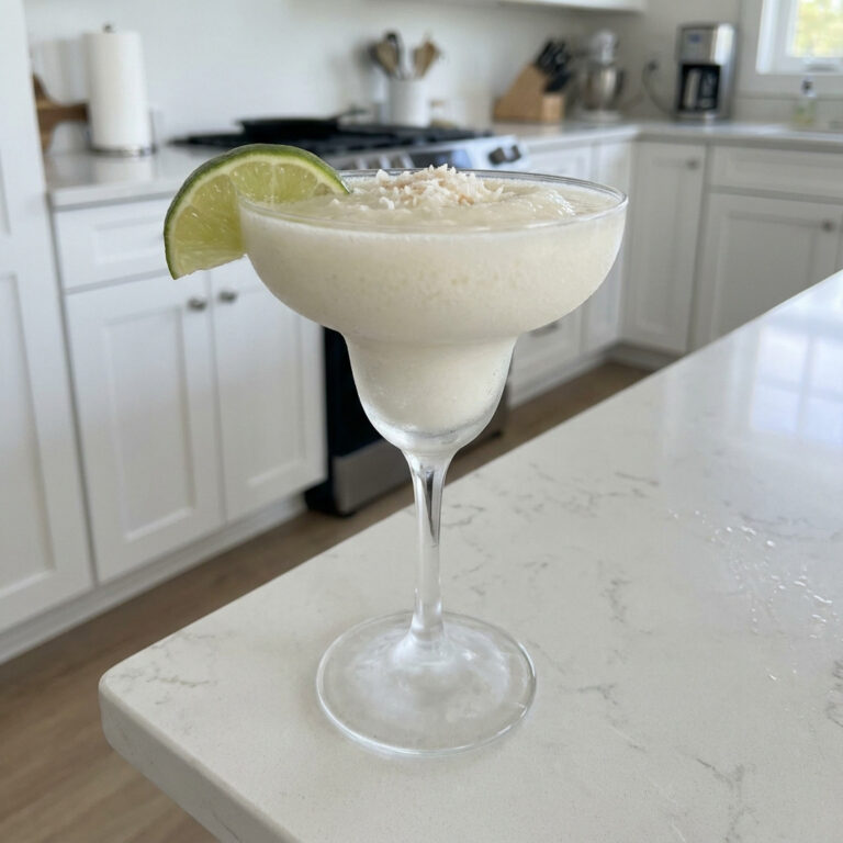 Frozen Coconut Daiquiri Cocktail Recipe