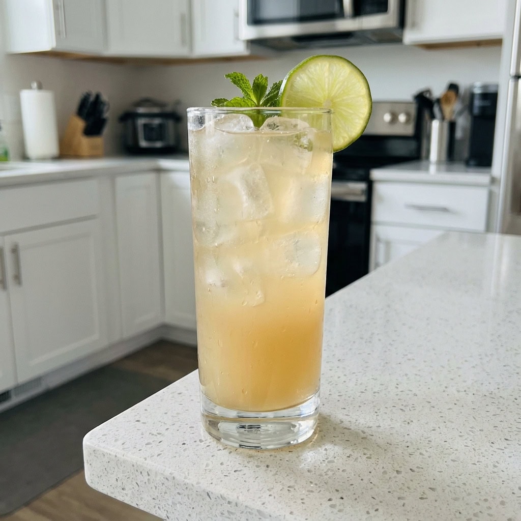 Ginger Tequila Punch Cocktail Recipe