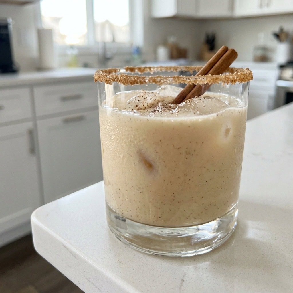 Gingerbread Eggnog Cocktail Recipe