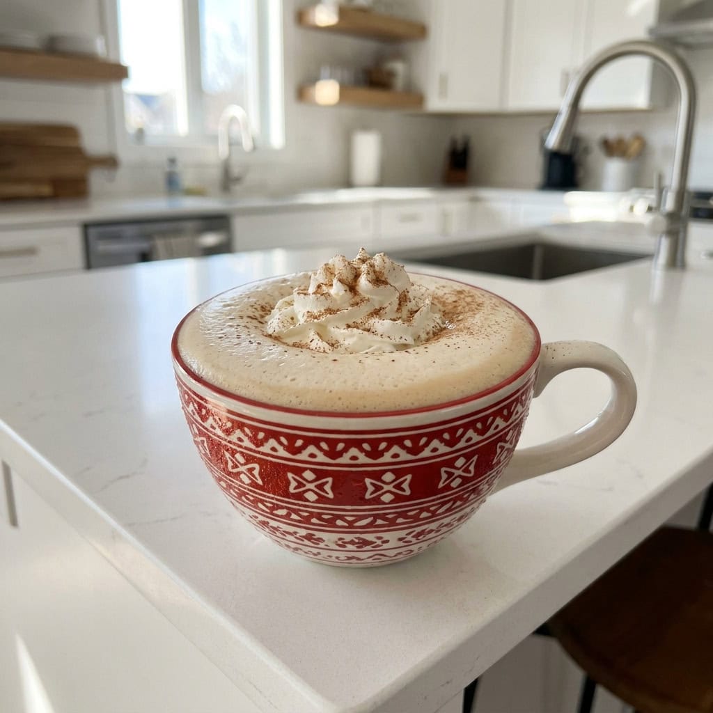 Gingerbread Vodka Latte Cocktail Recipe