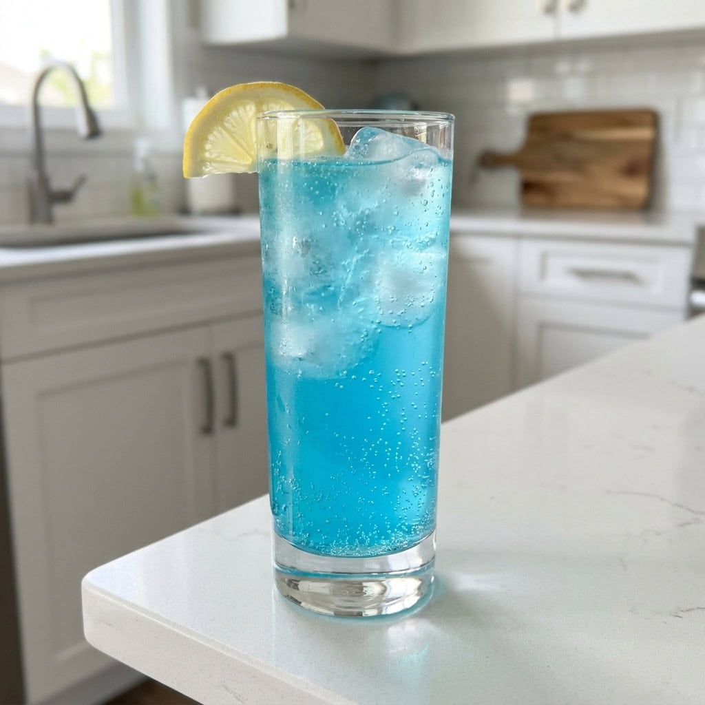 Glacial Blue Collins Cocktail Recipe
