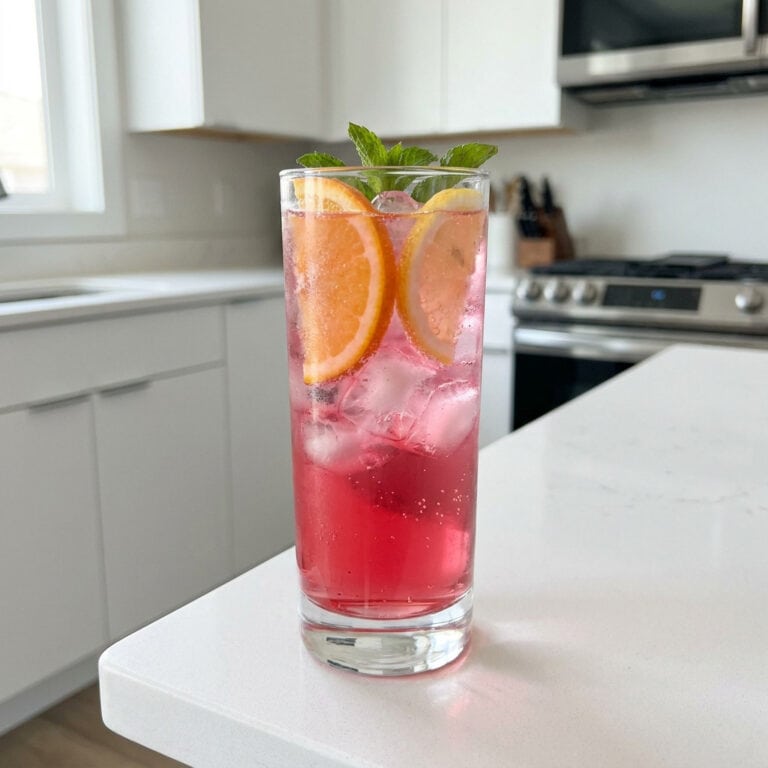 Hibiscus Citrus Refresher Mocktail Recipe