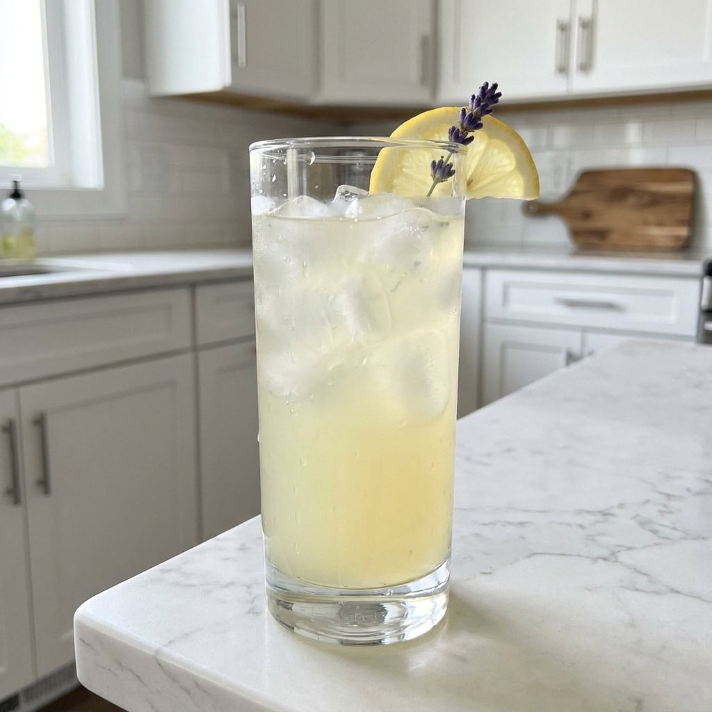 Honey Lavender Lemonade Mocktail Recipe