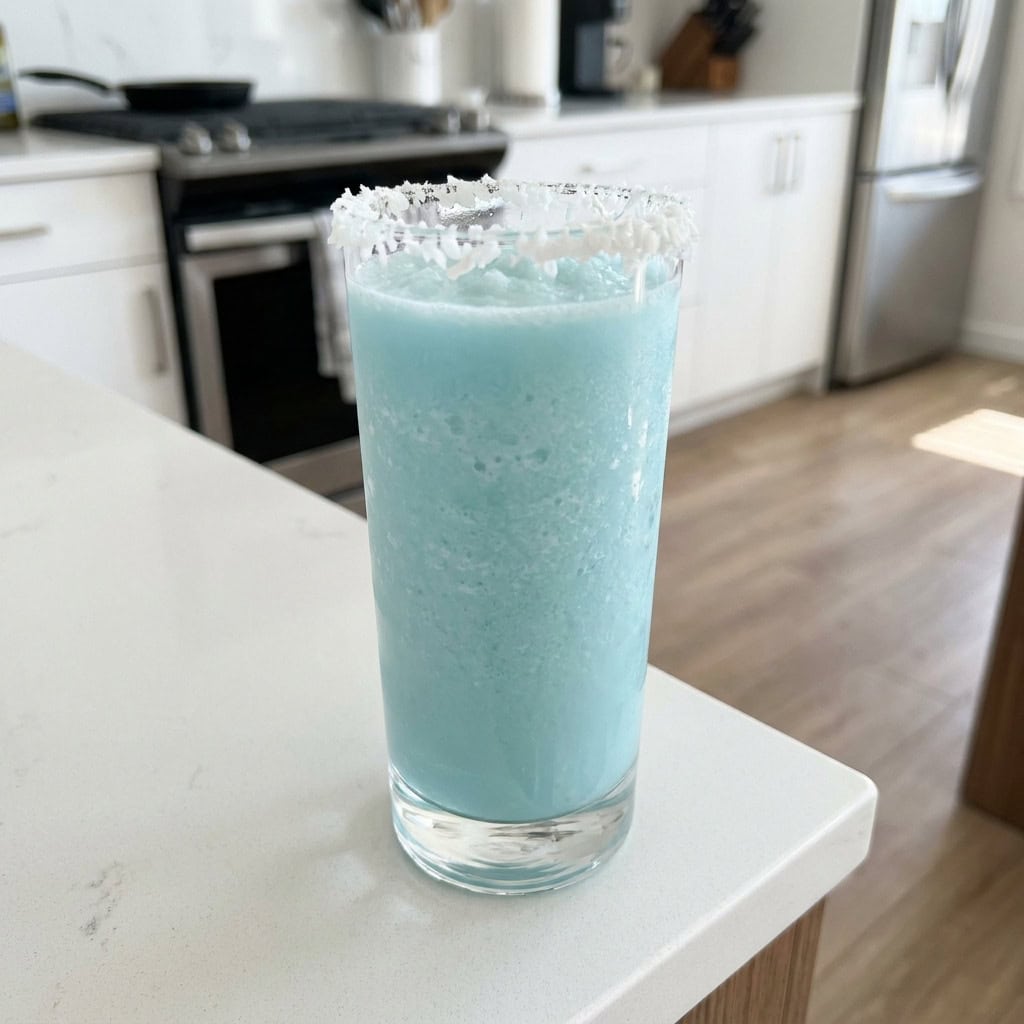 Jack Frost Winter Mocktail Recipe
