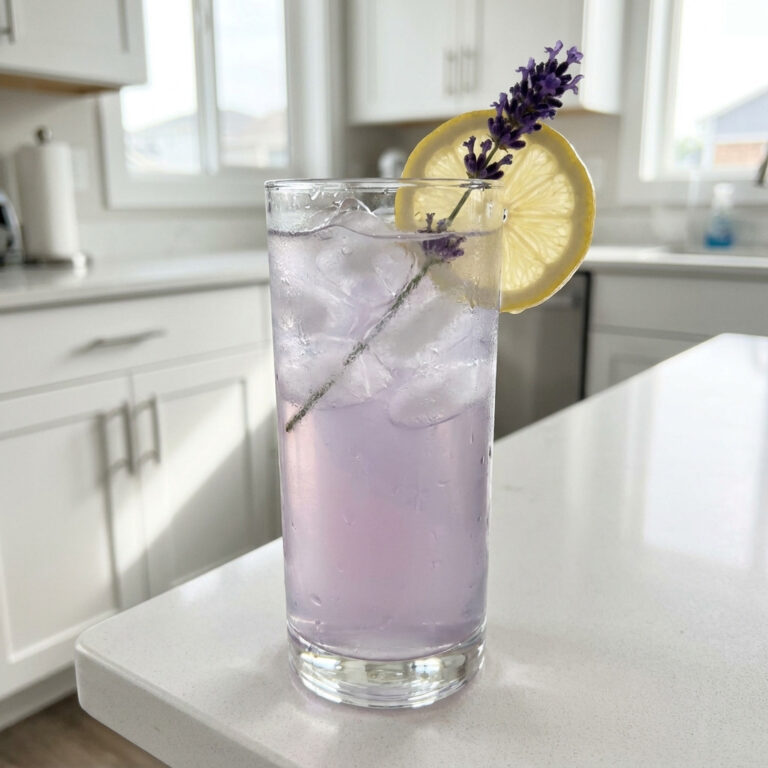 Lemon Lavender Zing Mocktail Recipe