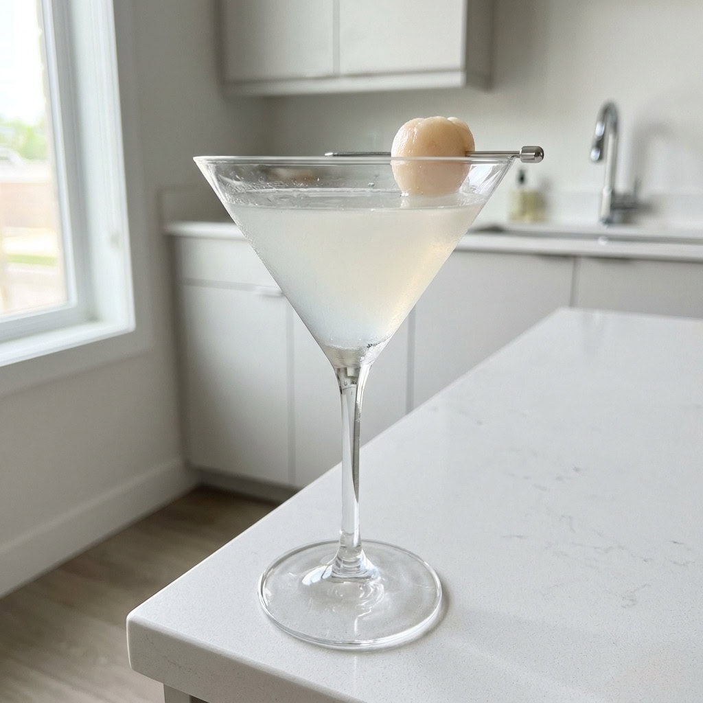 Lychee Martini Cocktail Recipe