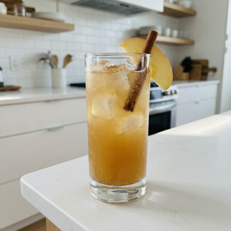 Maple Cinnamon Swizzle Mocktail Recipe